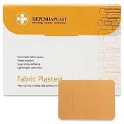 Reliance Medical DEPENDAPLAST Premium Fabric Plasters Protective Sterile Brown Dressings