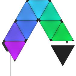 Nanoleaf Shapes Black Triangles Starter Kit Vægarmatur