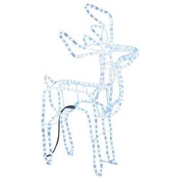 vidaXL Reindeer Lampada Natalizia 87cm