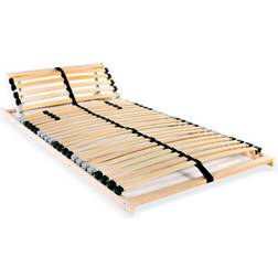 vidaXL Slatted Frame with 28 Slats Sengeramme 80x200cm