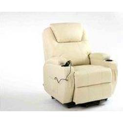 More4Homes Cinemo Heated Massage Rise Armchair