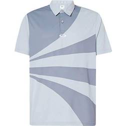 Oakley Geometric Swing Polo Shirts - Grey