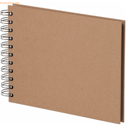 Rössler S.O.H.O. Fotoalbum Whire-O 40 Seiten 195x145mm kraft/schwarz