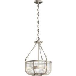 Elstead Lighting Quintiesse Kichler Roux Cylindrical Pendant Lamp