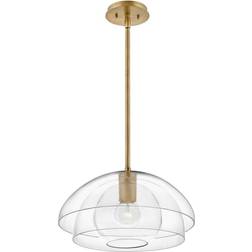 Elstead Lighting Lotus Mässing Pendellampa