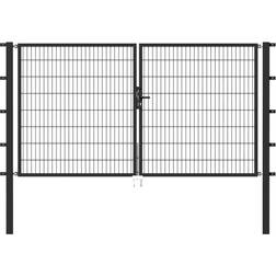 Alberts Dubbelgrind Flexo 300x100 cm Antracit