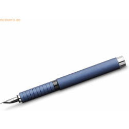 Faber-Castell Füllhalter Essentio Aluminium, blau, EF