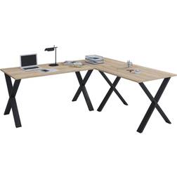 VCM Lona Hjørneskrivebord 190 x 190 x 80 cm Skrivebord