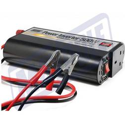 Maypole Power Inverter with USB, 500w 12v/230v