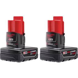 Milwaukee M12 Redlithium XC 2-pack