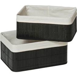 Premier Housewares Kankyo Black Storage Box