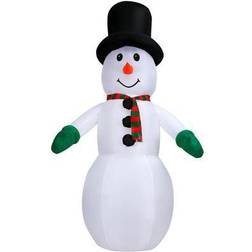 Fraser Hill Farm 10-Ft. Inflatable Snowman Christmas Tree