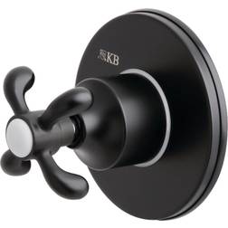 Kingston Brass KS303.TX Single Handle 3 Diverter Black