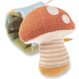 Itzy Ritzy Rattle, Wearable Wrist Rattle, Mushroom