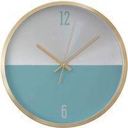 Premier Housewares Elko Silver Wall Clock