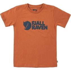 Fjällräven Kids Logo T-shirt Terracotta Brown