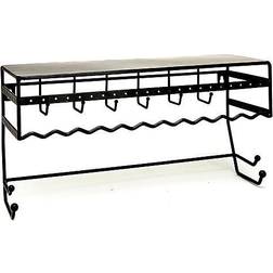 Simplify Wall Mount Jewelry & Accessory Organizer, Black 2700-BLK