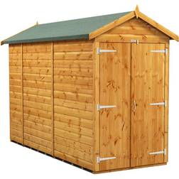 power 10 4ft Windowless Shed with Double Doors wilko (Building Area )