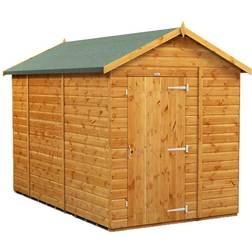 power Roof Windowless Shed 10'x6' Golden (Building Area )