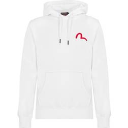 Evisu Basic Hoodie - Off White/Red