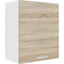VCM Composite White/Sonoma Oak Väggskåp 50x60cm