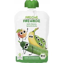 Freche Freunde Bio Quetschie Apfel, Banane, Spinat