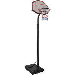 vidaXL Basketballstativ 282-352 cm polyethylen sort