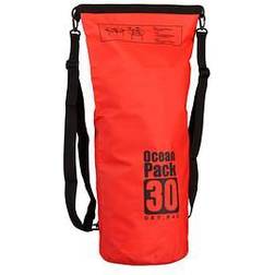 Relaxdays Dry Bag Ocean Pack LKW-Plane rot 30,0 l