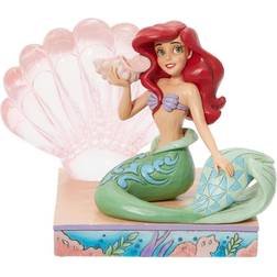 Jim Shore Disney Traditions Ariel With Clear Resin Shell Figurine