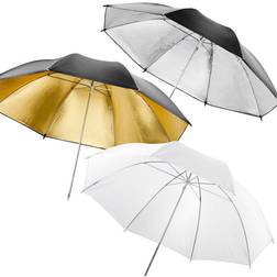 Walimex Pro 3 Reflex/Transluc Light Umbrellas 84cm