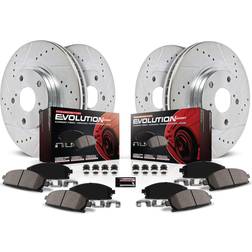 Power Stop Front and Rear K6480 Brake Kit