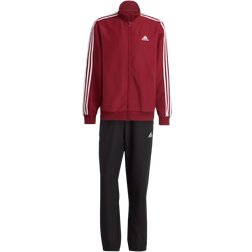 Adidas 3-Stripes Woven Tracksuit - Shadow Red/Black