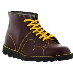 grafters Mens Womens B430BD Monkey Boots Wine