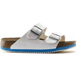 Birkenstock Arizona SL Birko-Flor - White/Blue