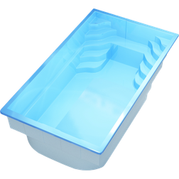 Poolexperten Fiberglass Pool 6.5x3.2x1.55 m