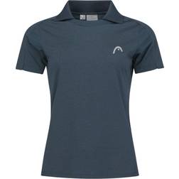 Head Padel Tech Polo Women Navy