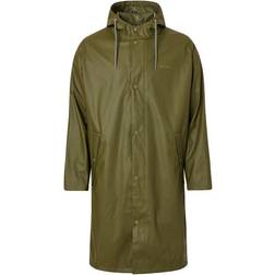 Tretorn Wings Long Rain Jacket Unisex Olive Night