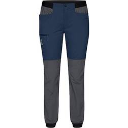 Haglöfs Women's L.I.M Rugged Pant, 44, Tarn Blue/Magnetite