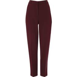 Roman Straight Leg Stretch Trouser - Wine