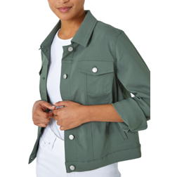 Roman Stretch Pocket Detail Jacket - Khaki