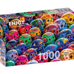 Enjoy Colorful Skulls 1000 Pieces