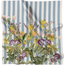 Flora Danica Denmark Striped Flower Meadow Sidenscarf