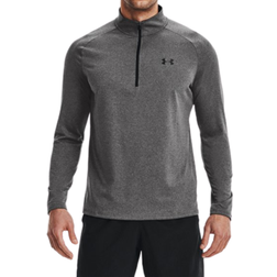 Under Armour Men's UA Tech ½ Zip Long Sleeve Top - Carbon Heather/Black