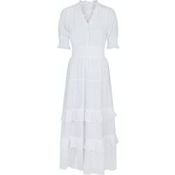 Neo Noir Sophie S Voile Dress - White