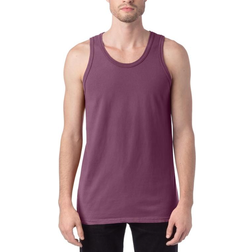 Hanes Originals Garment Dyed Tank Top Unisex - Purple Plum Raisin