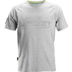 Snickers Workwear 2580 Logo T-shirt - Light Grey Melange