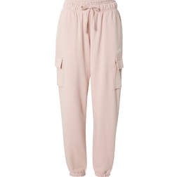 Nike Sportswear Club Fleece Mid-Rise Oversized Cargo Sweatpants Women's - Pastel Pink