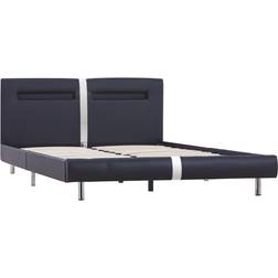 vidaXL Bed Frame with LED 23cm Sängram 140x200cm