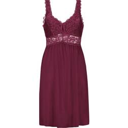 Hunkemöller Nora Lace Slip Dress - Purple