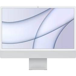 Apple iMac, 24-inch, M1 Chip, Built for Apple Intelligence, 8-Core CPU, 8-Core GPU, 8GB Unified Memory, 256GB SSD Storage